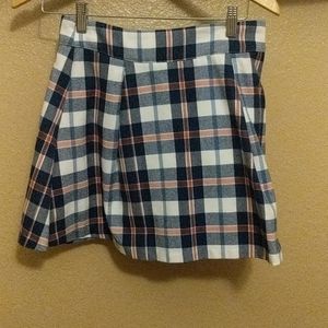 Plaid Skirt